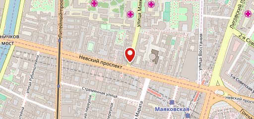 Планета Суши на карте
