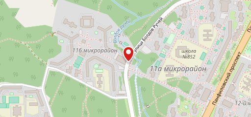 Планета Суши на карте
