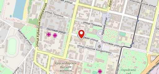 Платан Южный на карте