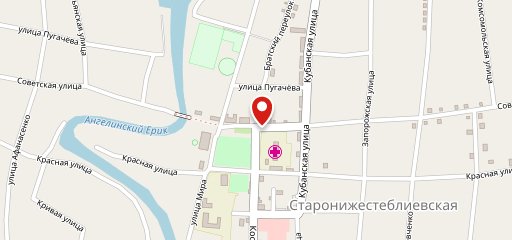 Платан на карте