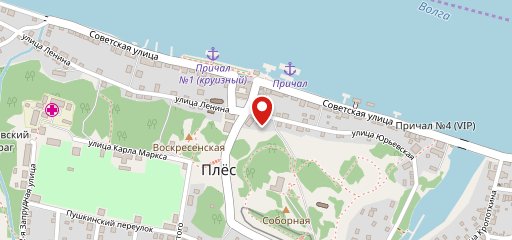 Плёсский пивной дом на карте