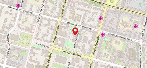 Площадь двух фонтанов на карте