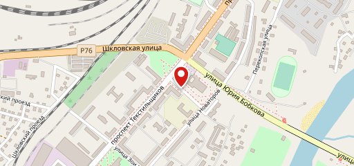 Площадь льнокомбината на карте