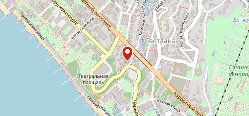 Плотформа, Ресторан-клуб на карте