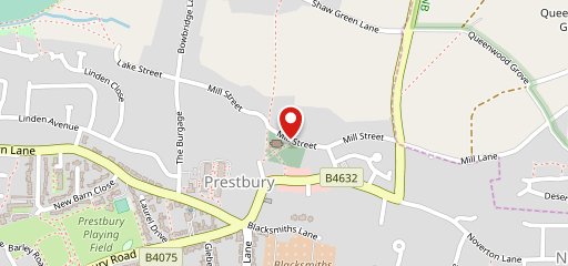 The Plough Inn Prestbury на карте