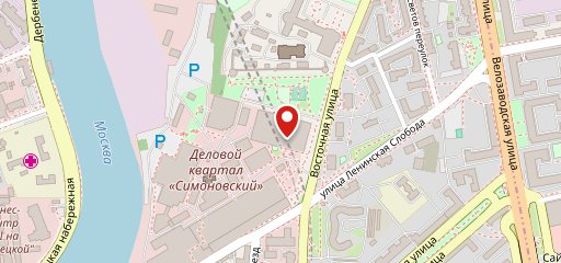 Пловчик на карте