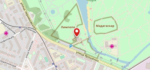 Пляж на карте