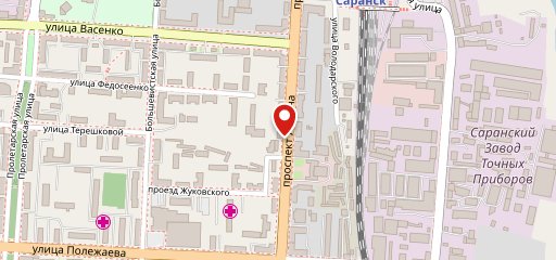 Победа, кафе на карте