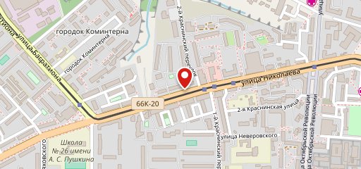 Почтальон суши на карте