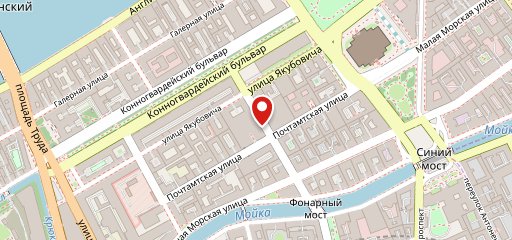 Почтамтъ на карте