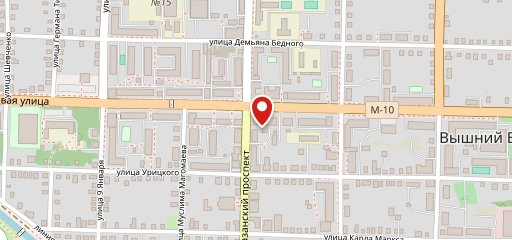 Подберёзовик на карте