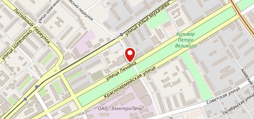 Подиум на карте