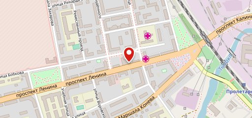 Подиум на карте