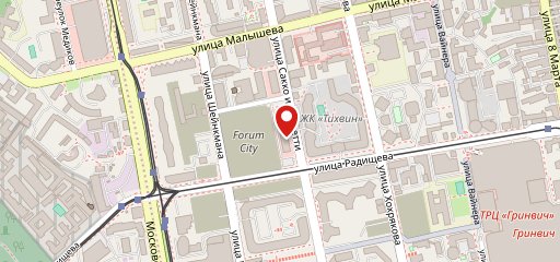 Подиум на карте