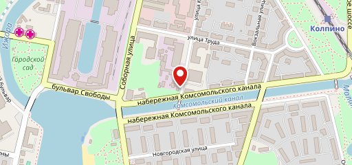Подкова на карте