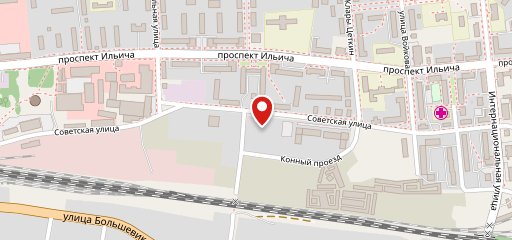Подкова на карте