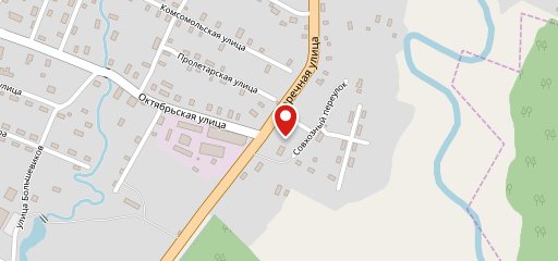 Подкова на карте