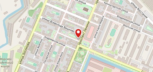 Подленка на карте