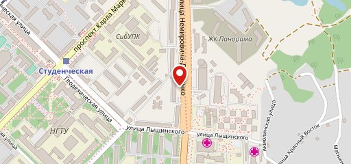 Солнечный день на карте