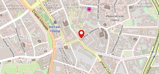 Подвал На Солянке на карте