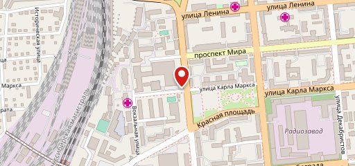 Подворье на карте