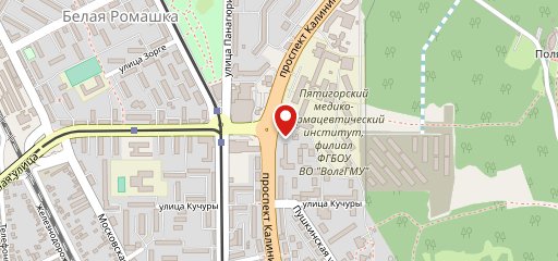 Подземный переход на карте
