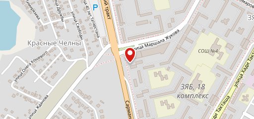 Поел между дел на карте