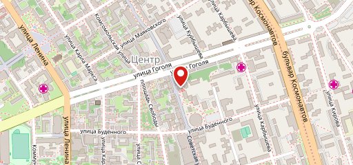 Бар Погружение на карте