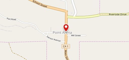 Point Arena Cafe на карте