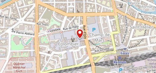Point B Rennes на карте