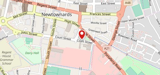 Point Newtownards на карте