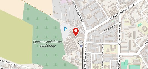 Поке на карте