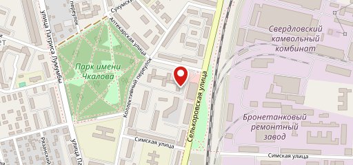Покушать на карте