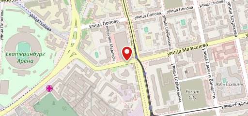 Поль бейкери на карте