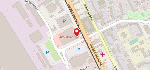 Поль бейкери на карте