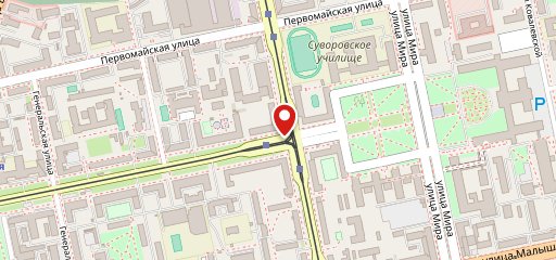 Поль бейкери на карте