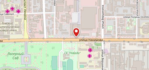 Полина на карте