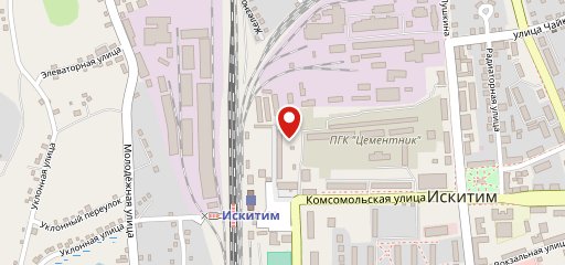 Полустанок на карте