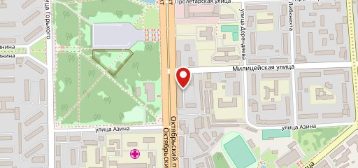 Поляна на карте