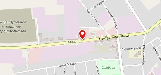 Поляна на карте