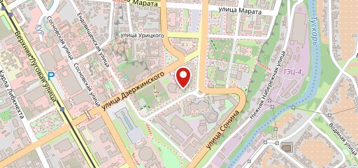 Поляна на карте