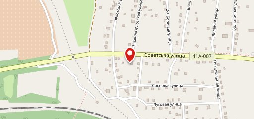 Поляна на карте