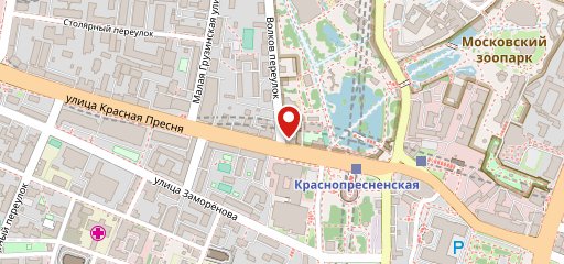 Поляна на карте