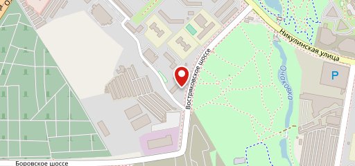Поляна на карте