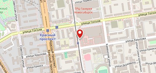 Поляна на карте