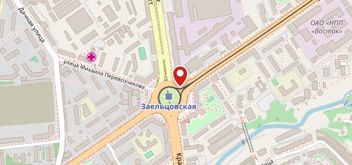 Поляна на карте