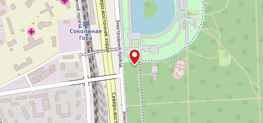Парк кафе "Поляна" на карте