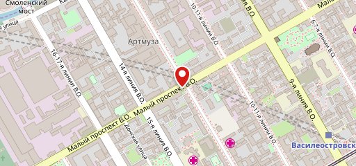 Поляна на карте