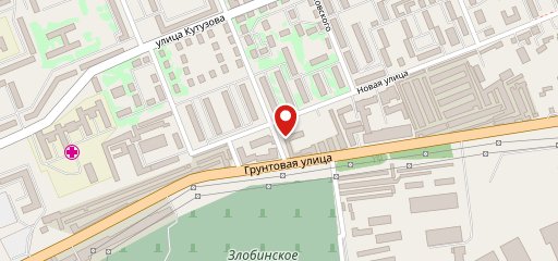 Поляна столовая на карте