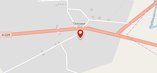 Поляна на карте